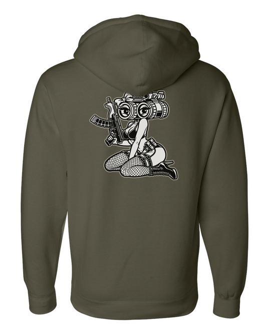 Nightvision Pinup Hoodie