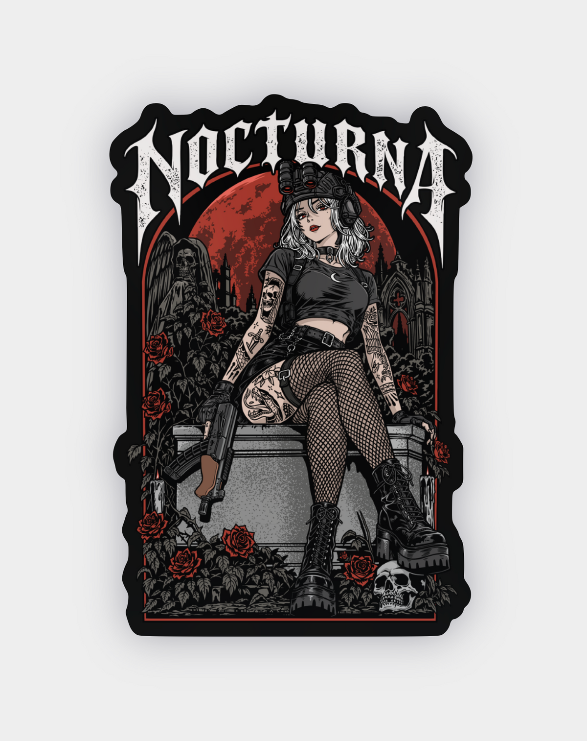 Nocturnal Vision Sticker