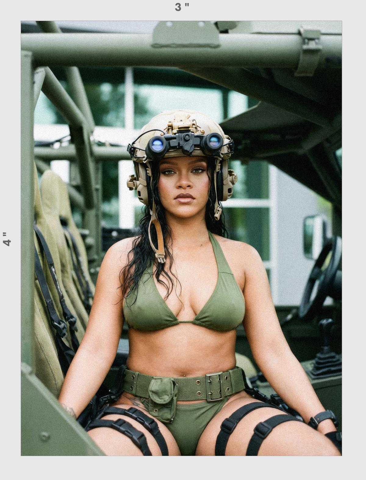 Rihanna V1 Sticker