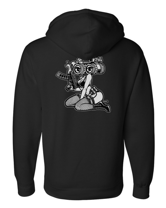 Nightvision Pinup Hoodie