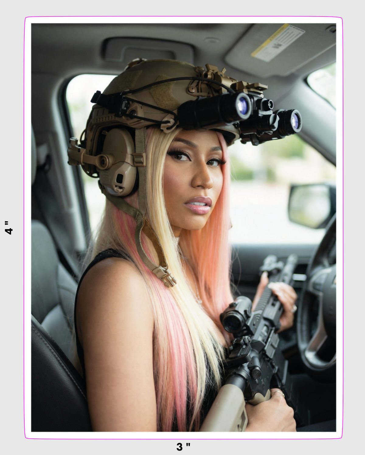 Nicki V2 Sticker