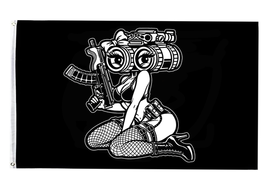 Pre-Order Nightvision Pinup Flag